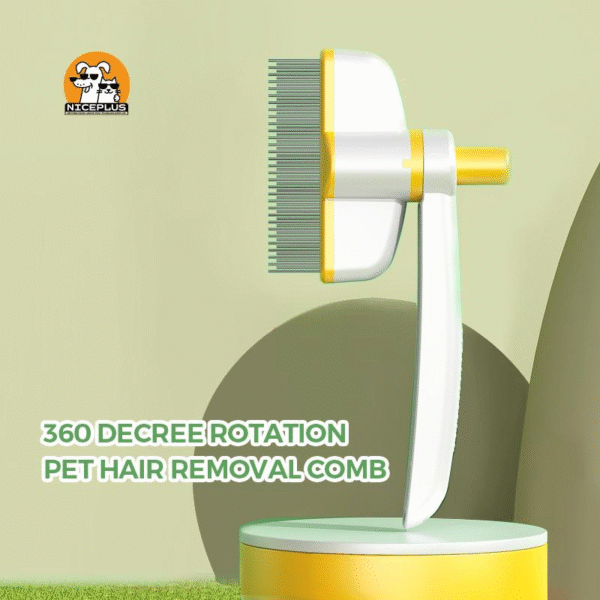 119522616450535b81eb0c68a23dd7d5.png Rotating Pet Brush – Groom, Massage & De-Shed Fast